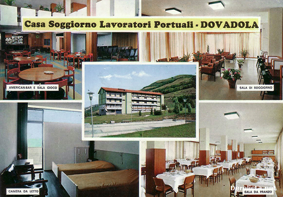 Casa lavoratori portuali dovadola  postcard72